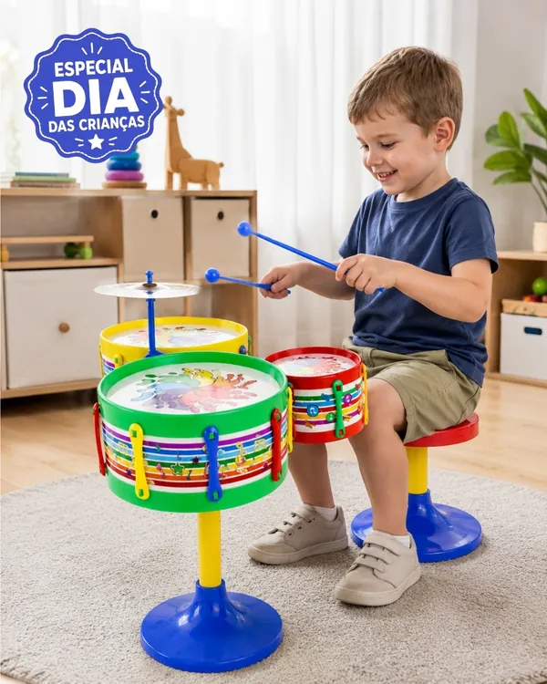 MiniBeat - Bateria Musical Infantil